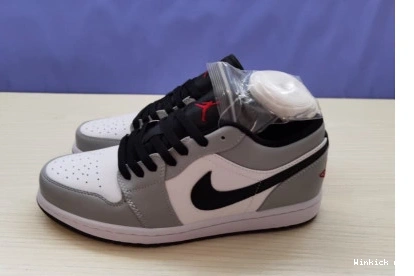 Light Grey Smoke 1 Low Jordan 1105